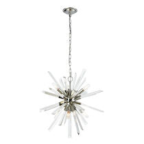 Ice Geist 24'' Wide 6-light Chandelier