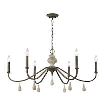French Connection 38'' Wide 6-light Chandelier