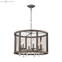 Renaissance Invention 20'' Wide 6-light Pendant