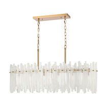 Brinicle 36'' Wide 6-light Linear Chandelier