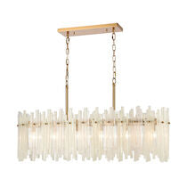 Brinicle 36'' Wide 6-light Linear Chandelier