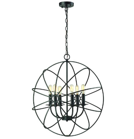 Perla 23'' Wide 6-light Chandelier