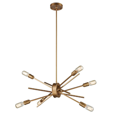 Xavier 22'' Wide 6-light Chandelier