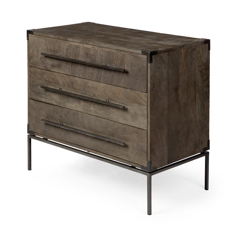 Modern Rustic Side Cabinet