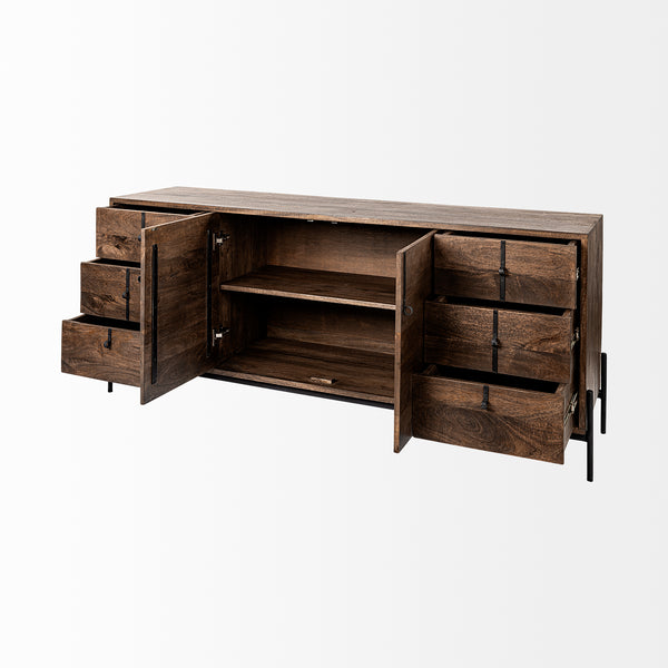 Rustic Modern Sideboard