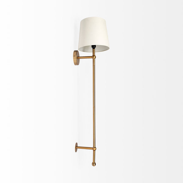 Oversize Antique Brass Sconce