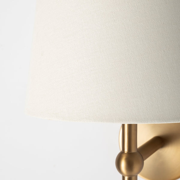 Oversize Antique Brass Sconce