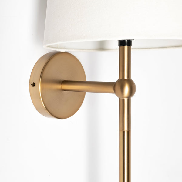 Oversize Antique Brass Sconce