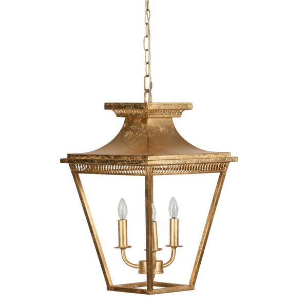 Gold Iron Lantern Chandelier - CENTURIA