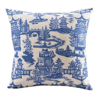Blue Willow Pillow Cover I - CENTURIA