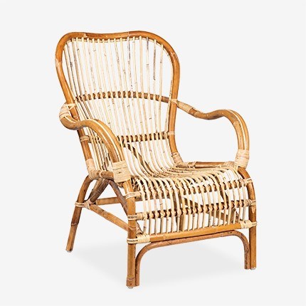 Boho Rattan Armchair - CENTURIA