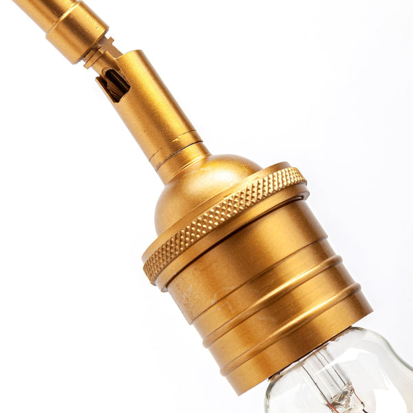 Brass Industrial Bulb Sconce - CENTURIA