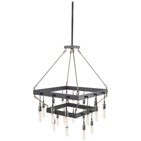 Draping Industrial Edison Light Chandelier - CENTURIA