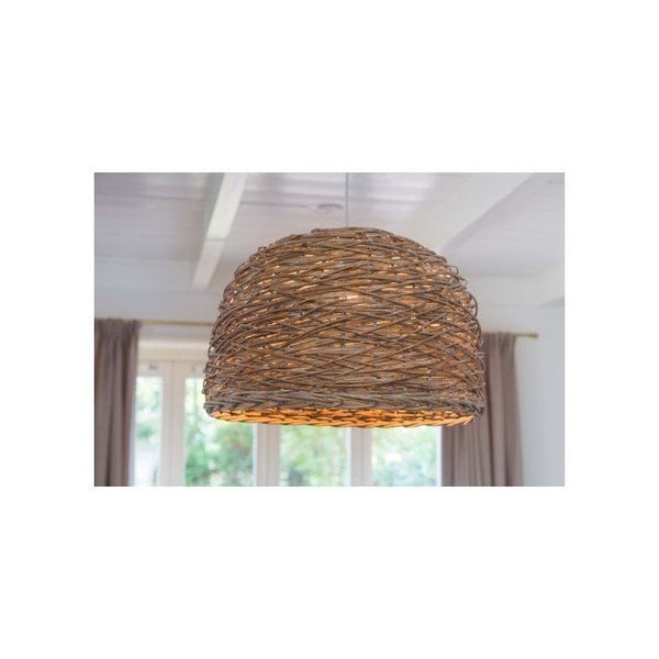 Modern Scandanavian Woven Pendant