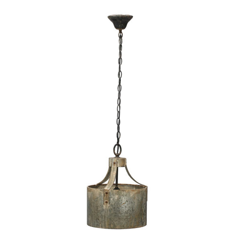 Rustic Metal Industrial Pendant Light - CENTURIA