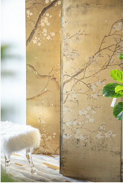 Chinoiserie Folding Screen