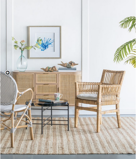 Modern Rattan Dining Chair