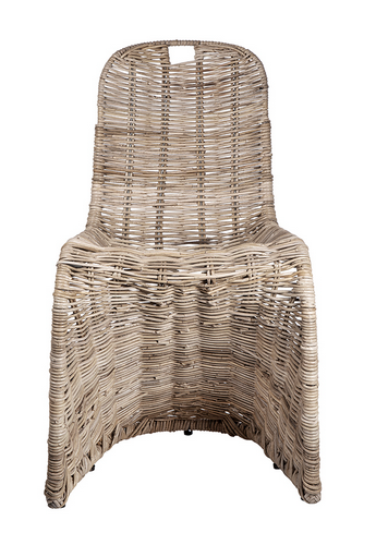 Modern Rattan "S" Chair