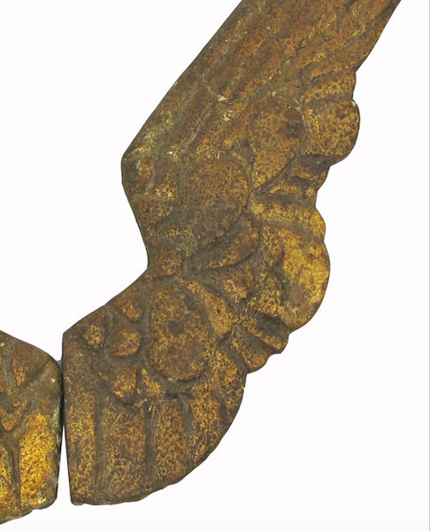 Wooden Gold Leaf Wings-A Pair - CENTURIA
