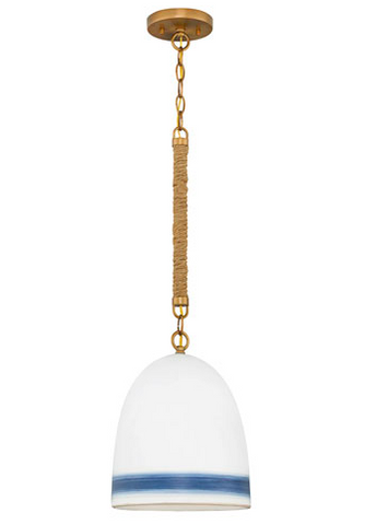 Nautical Navy Stripe Pendant - CENTURIA
