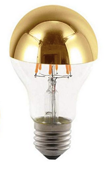 Chrome Dipped Filament Bulb - CENTURIA