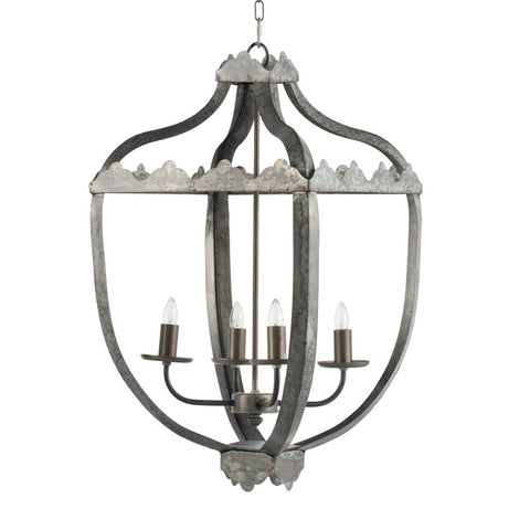 Vintage Style Iron Lantern Pendant - CENTURIA
