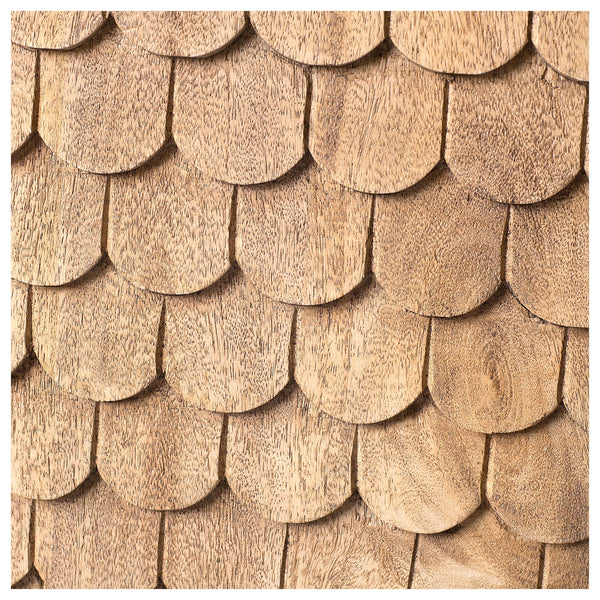 Wood Scalloped Scandinavian Modern Sideboard - CENTURIA