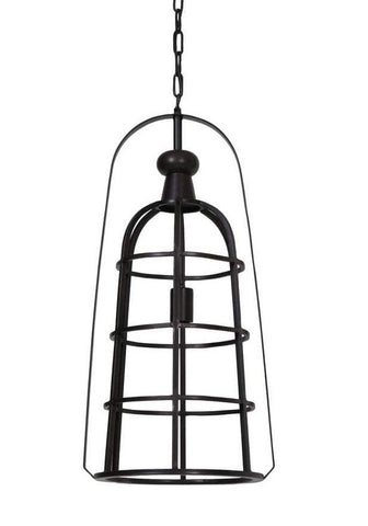Vintage Style Copper Cage Pendant