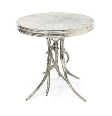 Silver Antler Side Table - CENTURIA