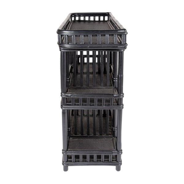 Chinoiserie Cabana Bar in Natural or Black - CENTURIA