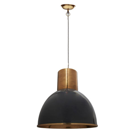 Classic Grey and Antique Bronze Pendant - CENTURIA