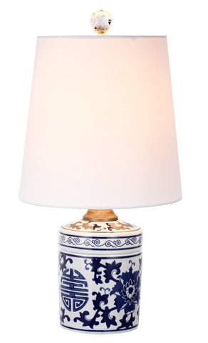 Blue and White Chinoiserie Lamp - CENTURIA