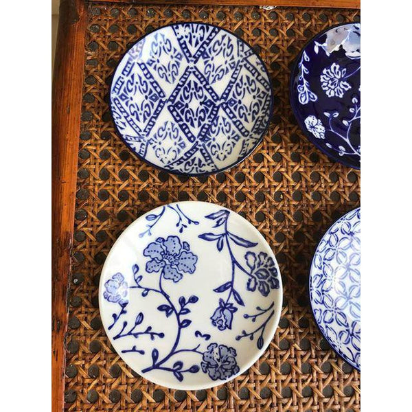 Blue Willow Inspired Appetizer Plates-Set/6 - CENTURIA