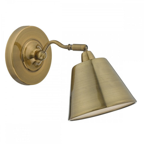 Transitional Brass Sconce