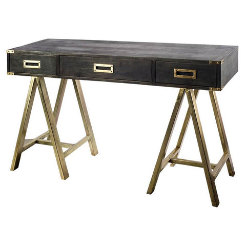 Vintage Inspired Campaign Desk - CENTURIA