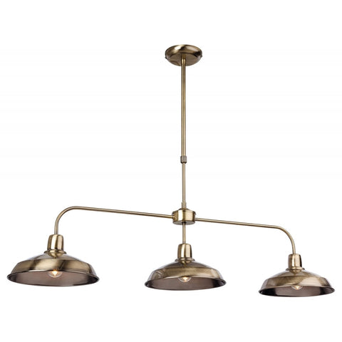 Bronze Industrial 3 Light Fixture - CENTURIA