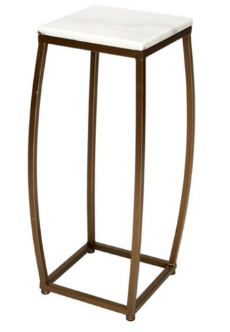 Bronze and Marble Side Table - CENTURIA