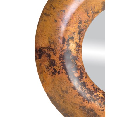 Burnished Copper Convex Mirror - CENTURIA