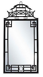 Large Chinoiserie Pagoda Mirror - CENTURIA