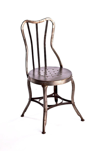 Vintage Rustic Metal Chair - CENTURIA