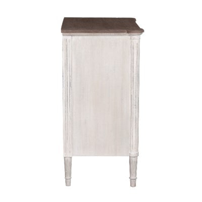 French Provincial Style Dresser in Shell White - CENTURIA