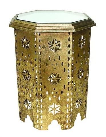 Gold Iron Moroccan Table - CENTURIA