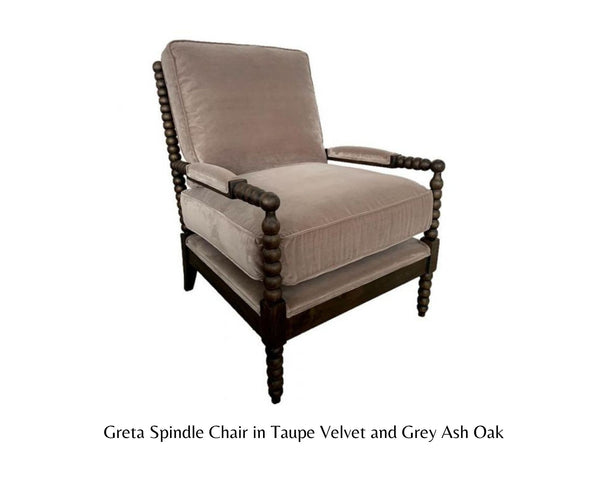 Greta Spindle Chair-Various Colors
