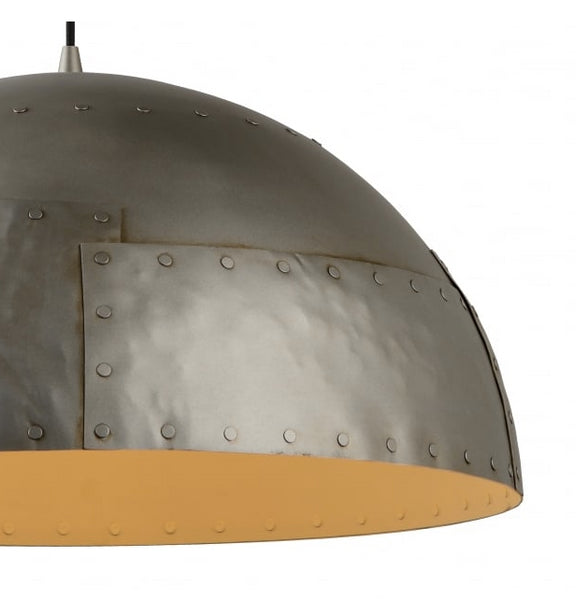 Large Industrial Hammered Dome Light - CENTURIA