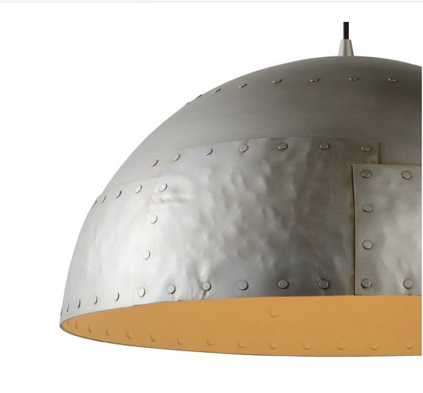 Large Industrial Hammered Dome Light - CENTURIA