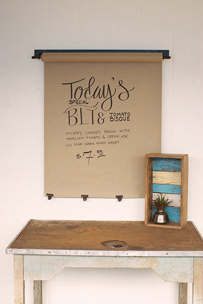 Rustic Hanging Note Roll - CENTURIA