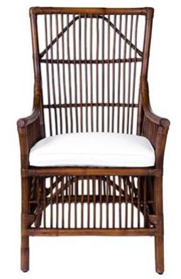 HIgh Back Rattan Chair - CENTURIA