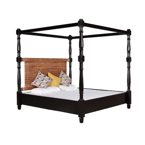 Island Canopy Bed King