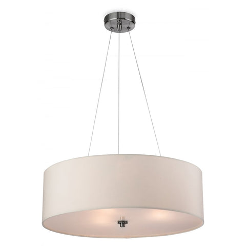 Large Ivory Drum Shade Light - CENTURIA