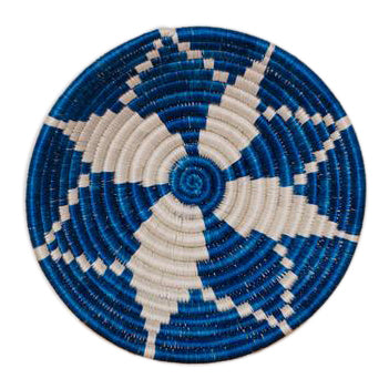 Blue and White African Bowl - CENTURIA